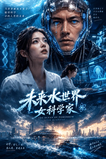 未来水世界女科学家